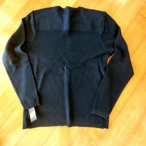 Thick Cotton  Navy Sweatshirt , XL
